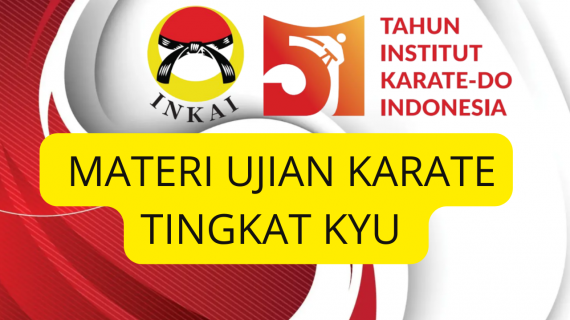 Materi ujian Karate