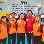 Karateka INKAI sukses mendominasi perolehan medali untuk Tim Indonesia pada SEAKF Championships 2023 Manila, 13-19 Maret 2023