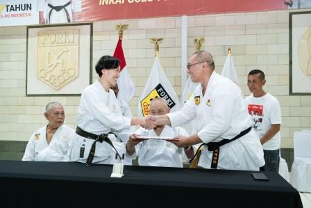 Sah ! INKAI Resmi Jalin Kerjasama dengan Japan Traditional Karate (JTK)