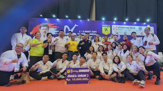 PERGURUAN INKAI MENDOMINASI KEJURNAS PB FORKI 2024 DENGAN TOREHAN 19 EMAS